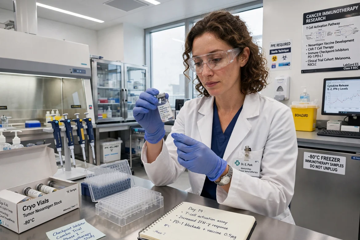Early Trial Finds Personalised Vaccine Feasible in Ovarian Cancer